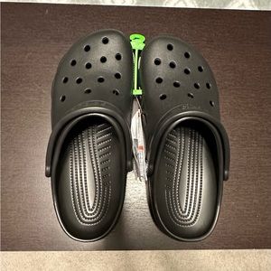 BRAND NEW Black Classic Clog Crocs